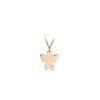 14 k rose gold Classic Angel necklace