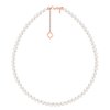 14 k rose gold 6 mm pearls Selma necklace