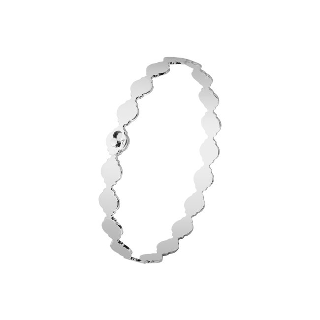 14 k white gold Noura Graphic bracelet