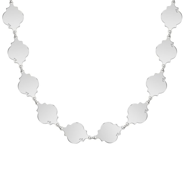 14 k white gold Dalila necklace