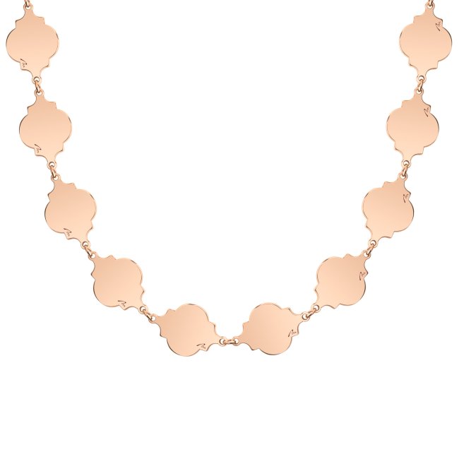 14 k rose gold Dalila necklace