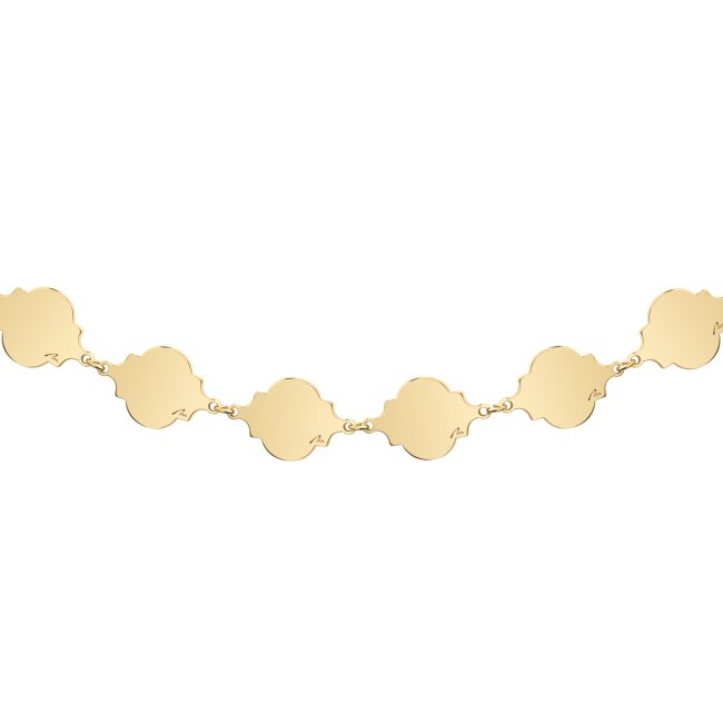 14 k yellow gold Dalila necklace