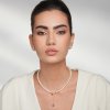 14 k yellow gold 40 cm 4/5 mm pearls Selma necklace