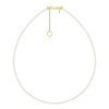 14 k yellow gold 40 cm 4/5 mm pearls Selma necklace