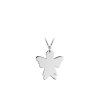 14 k white gold Classic Angel necklace