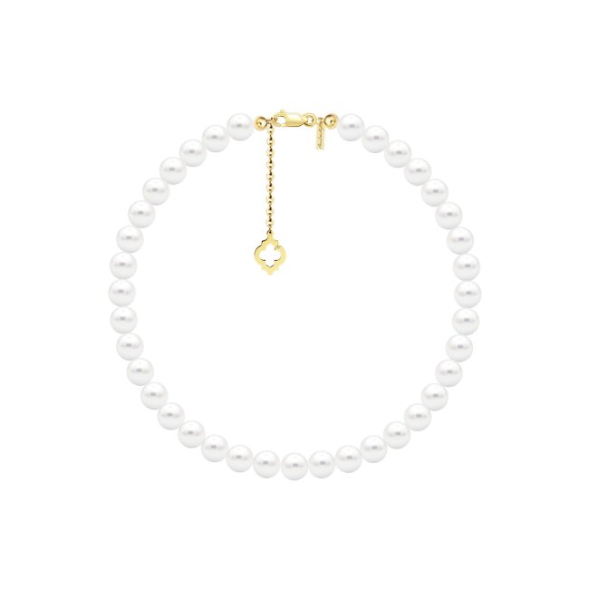 14 k gold 4/5 mm Amina bracelet