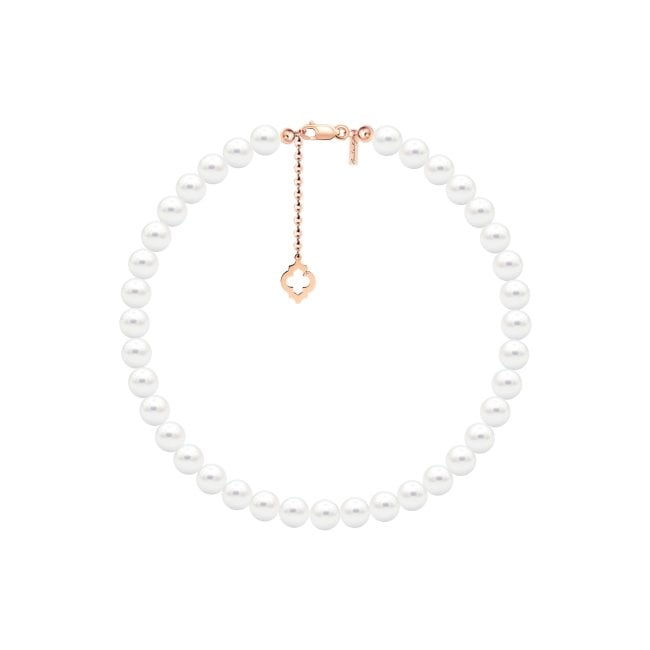 14 k rose gold 4/5 mm Amina bracelet